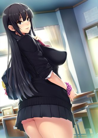 『OVA巨乳J○がオジさんチ○ポとじゅぽじゅぽいやらしいセックスしてます。#1どうやって誘惑、シちゃおっかなぁ♡』パッケージ版 本日発売!